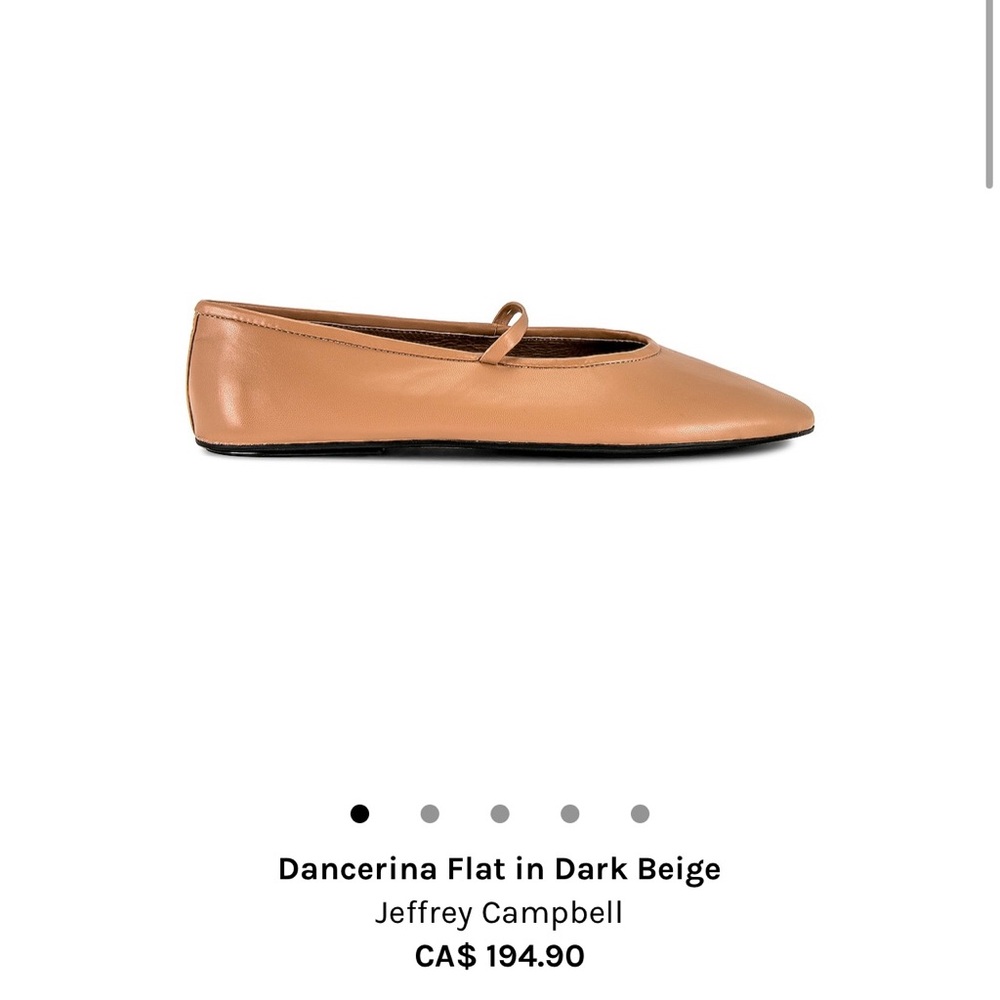 NWT - Jeffrey Campbell Dancerina Flat - US 8.5